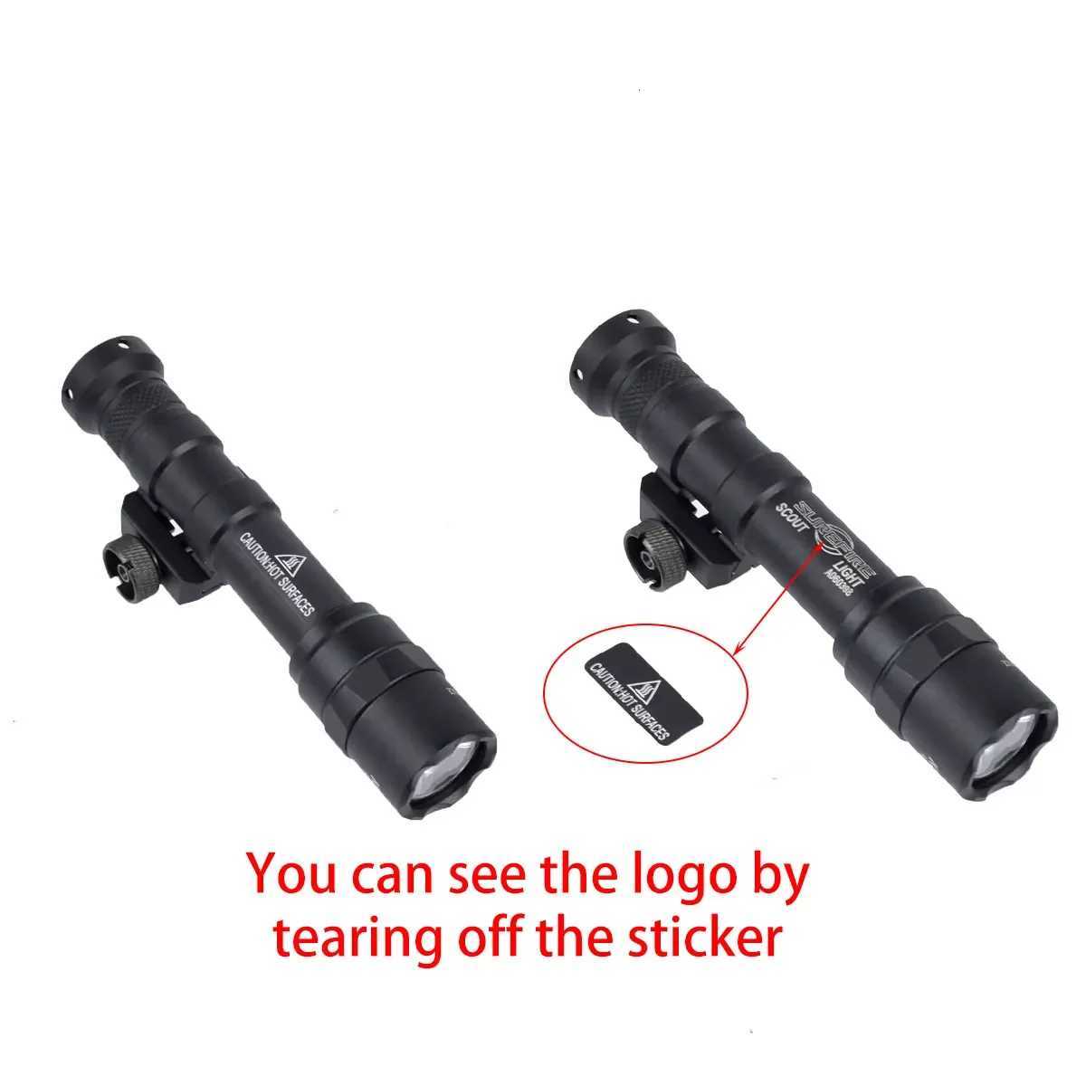 US warehouse M600C M600 M300 X300 Ultra Tactical Scout Light Rifle Weapon Flashlight Hunting Momentary Pressure Switch R250728