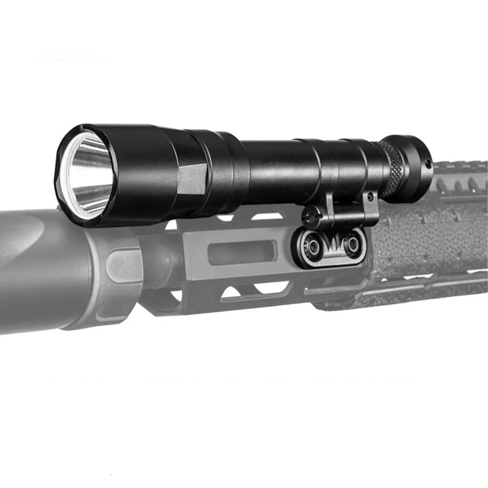 640DFT PRO Dual Fuel Tactical Gun LED Light Offset Side Mount Hunting Lighting Weapon Light XJ250728