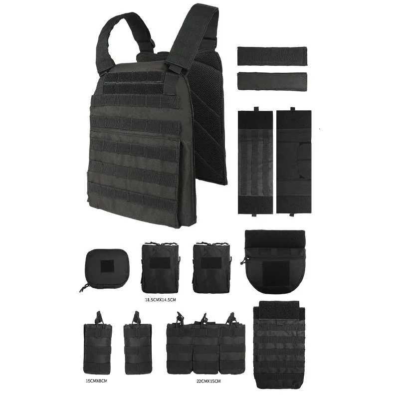 Yakeda new camouflage multifunctional tactical vest outdoor waistcoat equipment tactical waistcoat training vest Z250728