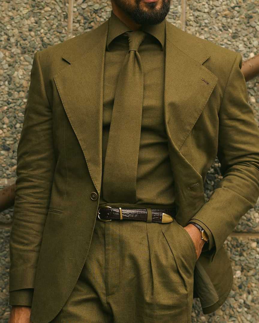 Classy Men Suits High Quality 2 Pcs Blazer Jacket Pants Single Breasted Formal Business Wedding Groom Tuxedos Customized