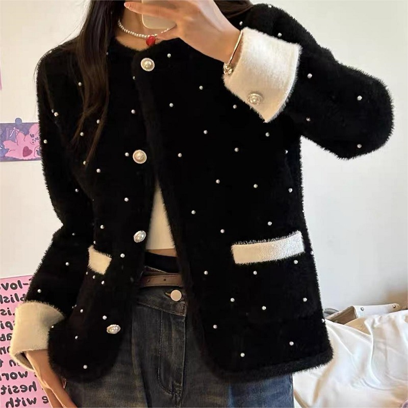 hot Free shipping designer light luxury fashionable retro jacket for spring autumn outdoor comfort short jackets
