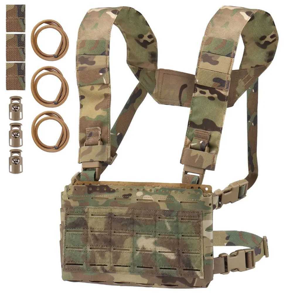 Tactical Chest Rig MK5 Mag Pouch Spiritus Molle System Fight Chassis Front Panel JPC Plate Carrier Airsoft Weapons Survival Gear Z250728