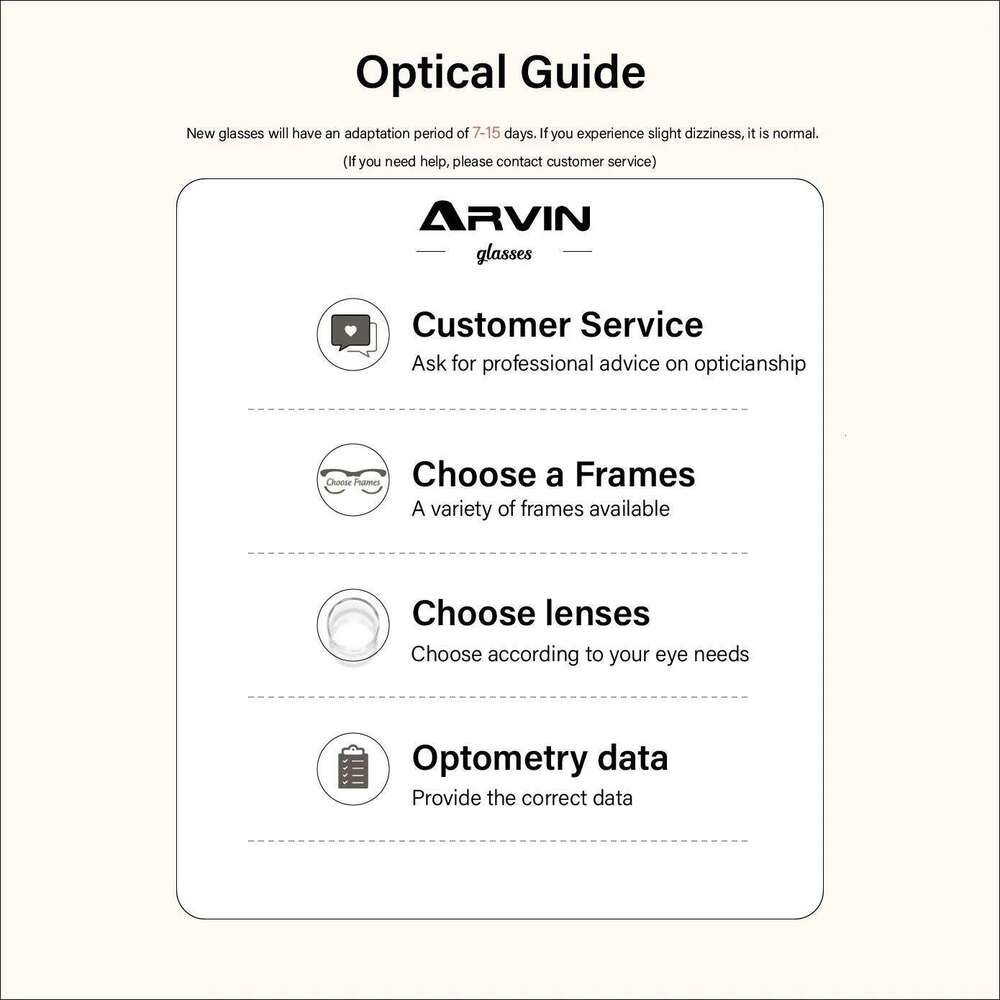 ARVIN Fashion Design Reading Vintage Anti-blue Light Computer Eyeglasses Frame Optical Prescription Glasses Women