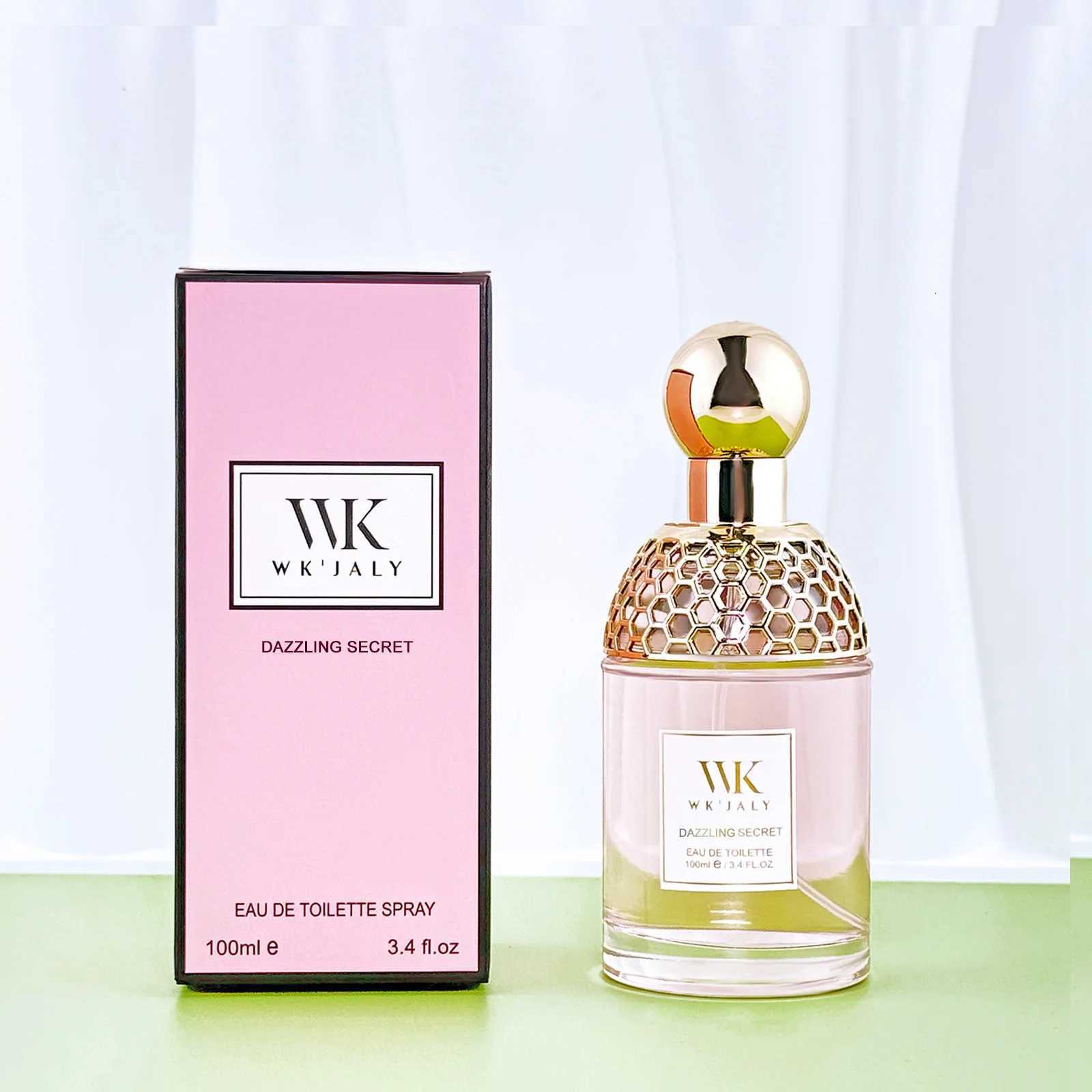 100ml/3.4 oz WK JALY Dazzling Secret Eau De Toilette Spray With Notes of Vanilla Musk Violet Woody Long Lasting Fragrance Z250809