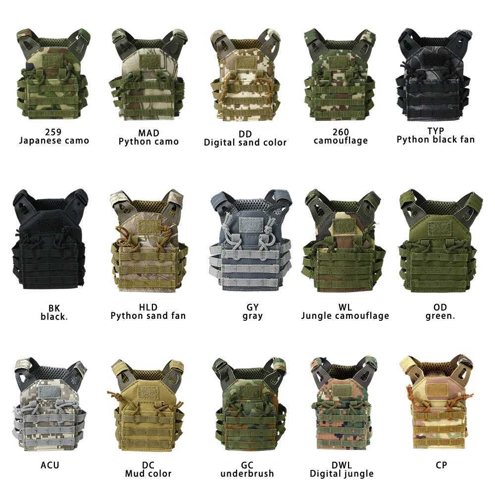 Tactical Mini Molle Vest Adjustable Kitty Camo Doll Plate Carrier Decorative Tactical Gear Lightweight Beer Vest 600D Nylon Z250728