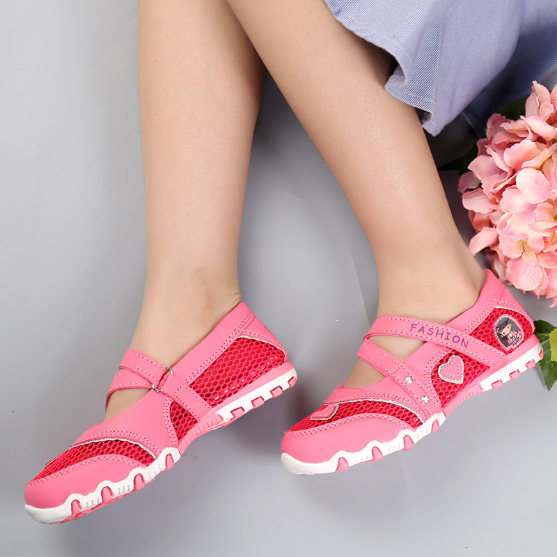 New Spring Collection Children's Sweet Cartoon Princess Sandals for Girls