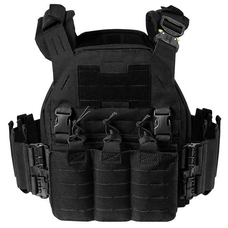 Outdoor Molle Multifunctional Tactical Vest Lightweight CS Fan Hiking Shooting Wild Bees Quick Release Safety Vest Z250728