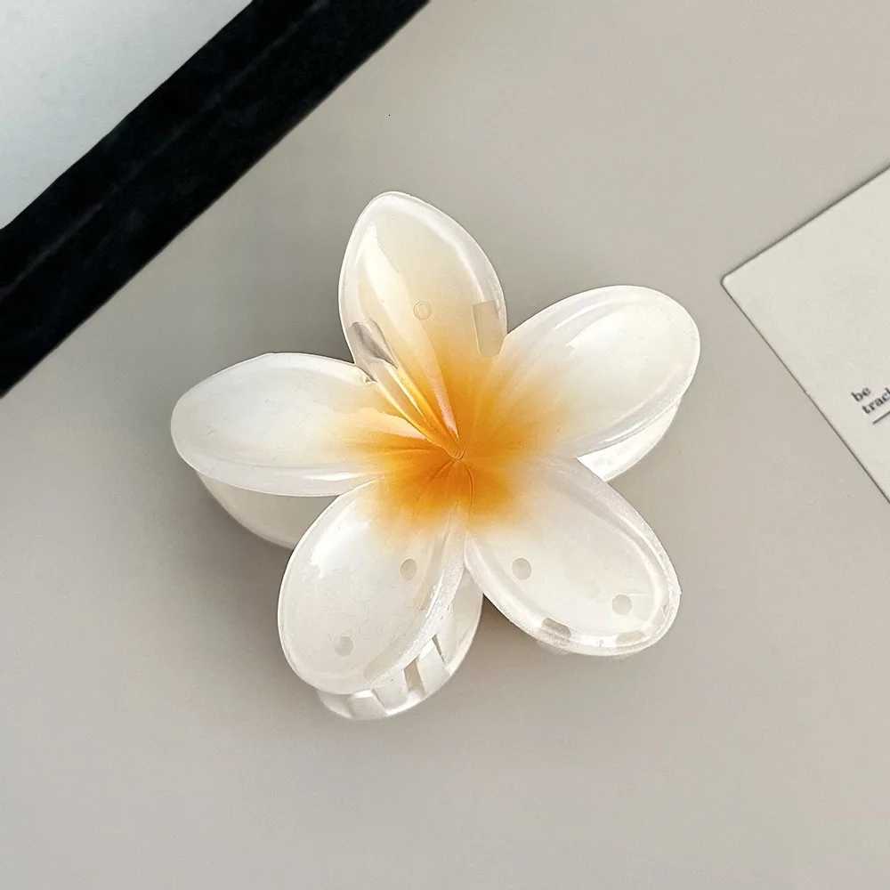 2024 New Vacation Egg Flower Hair Clips Hawaii Beach Claws Bohemian Hairpin for Girls Z250729
