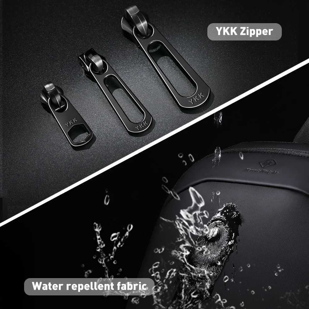 Heroic Knight Mens Laptop Backpack 17 Inch Business Backpack Expandable Travel Backpack Waterproof USB Charging Office Mochila S250728