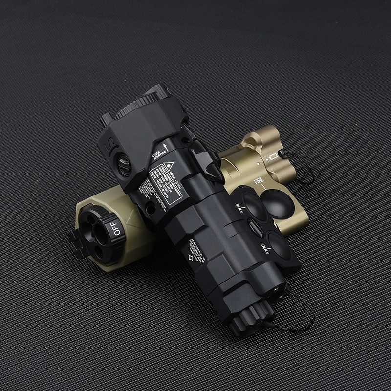 Tactical MAWL All Metal MAWL-C1 IR Aiming Red Dot Green Blue Adjustable Right and Left Switch Weapon Hunting Scout Light XJ250728