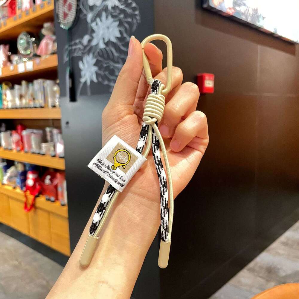 Miu Style Phone Lanyard Dopamine Colorful Rope Wrist Keychain Bag Pendant Small Accessories