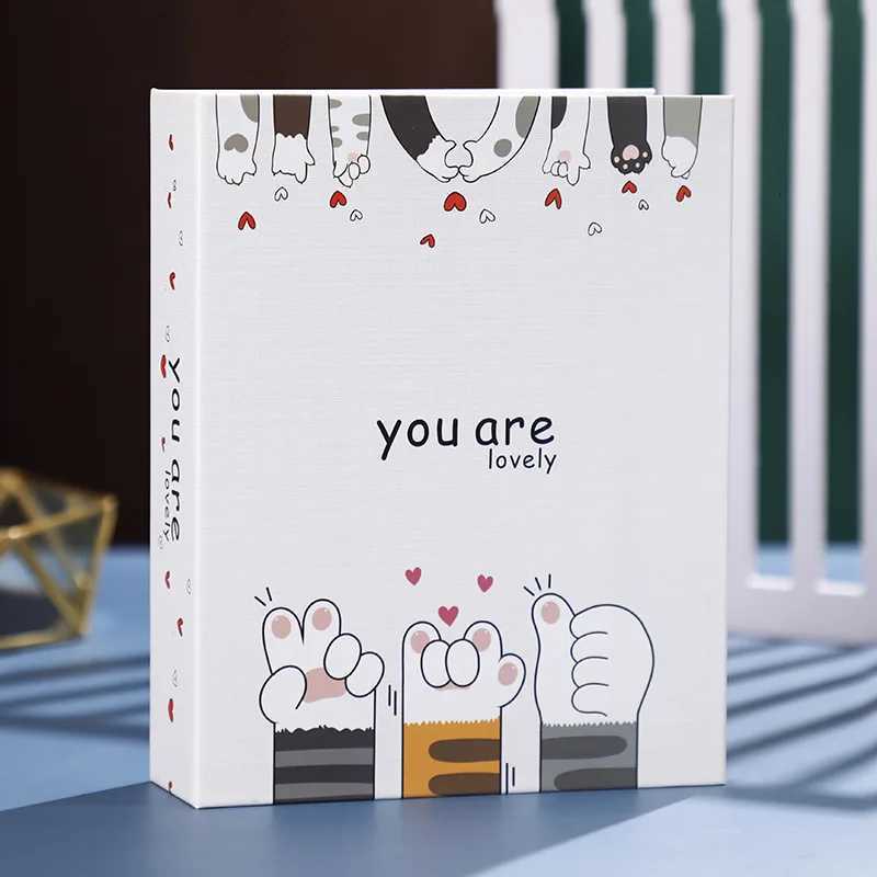 200 Pockets 6-inch Childrens Family Photo Album Wedding Anniversary Memorial Photos Collection School Stationery Birthday Gift Z250729