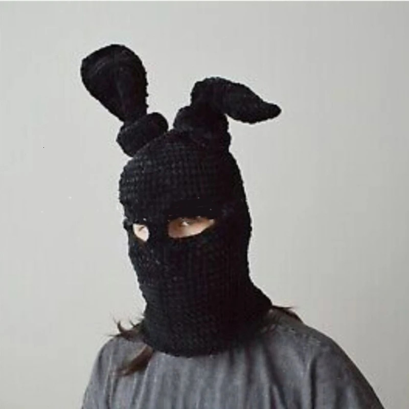 Halloween Balaclavas Long Bunny Ear Hat Funny Balaclavas Hat Rabbit Ears Balaclavas Long Ear Bunny Balaclava 250724