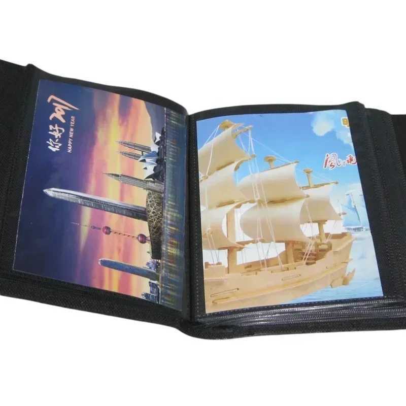 Photocard Holder Big Sh Inch Interleaf Photo Album Autograph Book 100 Pockets Card Binder Pictures Storage Case Christmas Gift Z250729