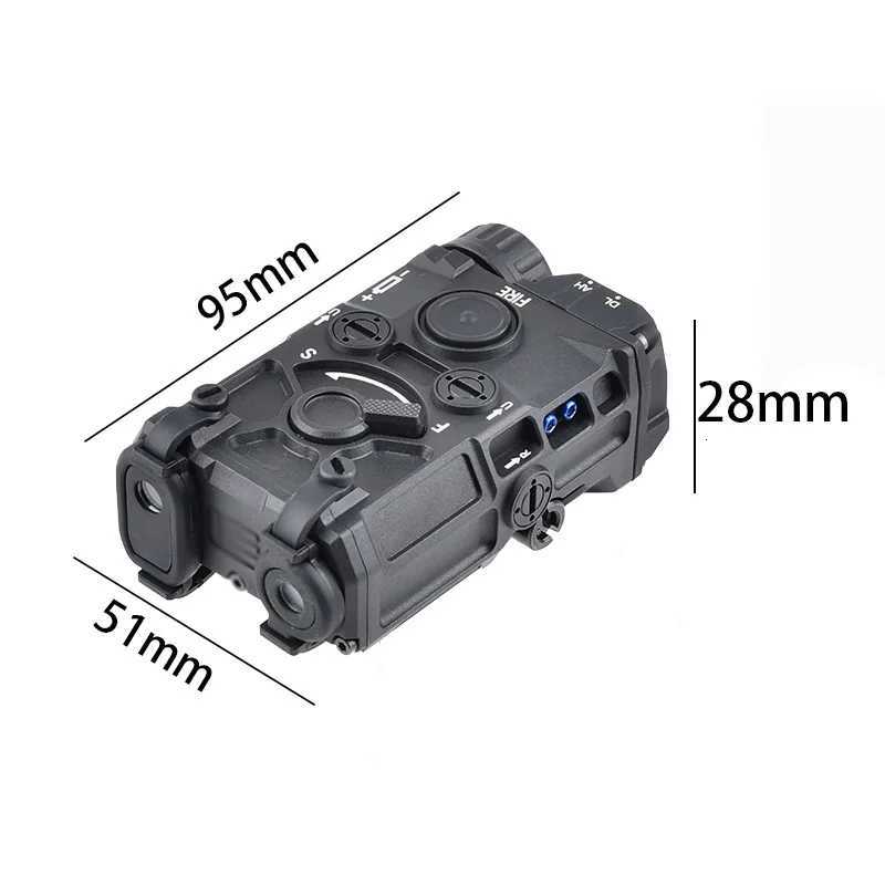 0GL Non-Functional Nylon Plastic Battery Box Dummy Toy For Tactical Airsoft 20mm Rail Equipment Weapon Gun Cosplay Accessories XJ250728