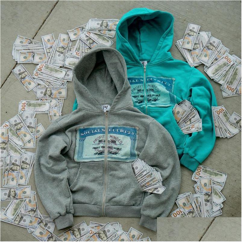 Mens Hoodies Sweatshirts Zip Up Hoodie Men Women Harajuku Hip Hop Fashion Patch printing Oversized Loose Casual Jacket Streetwear Otai2