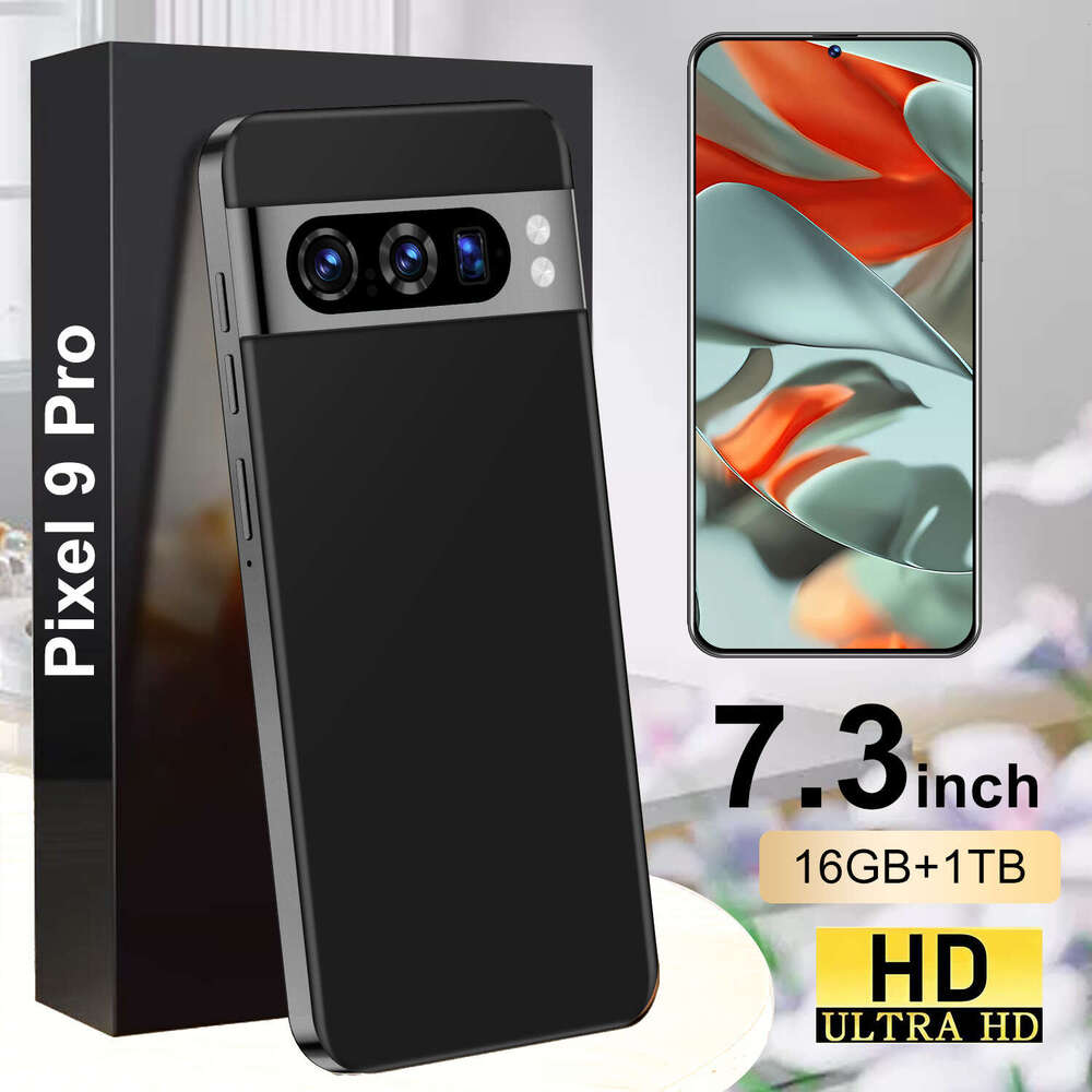 Smartphone Pixel9 Pro 7.3 inch 16G+1T all-in-one 108MP camera dual sim card HD screen resolution