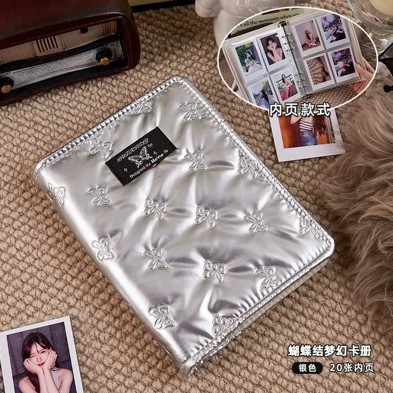 iffvgx A5 Kpop Binder Photocard Holder Idol Card Photo Album with 20pcs 3inch Inner Pages Photocards Collect Book Stationery Z250729