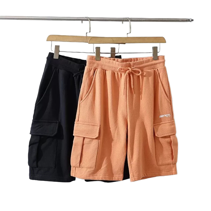Men's Nylon Spandex Shorts for Casual Sports with Moisture-Wicking Fabric