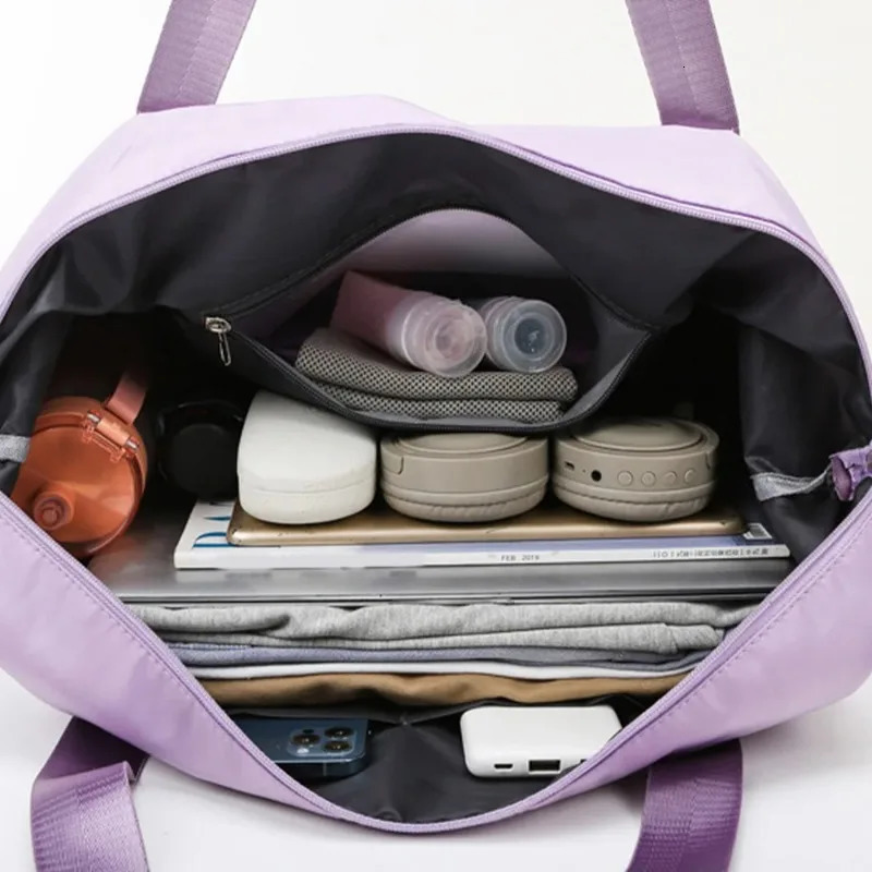 Large Capacity Expanding Double back Travel Bags Luggage Organizer Bag Handbag Waterproof Foldable Travel Clothes Storage Bag 250729