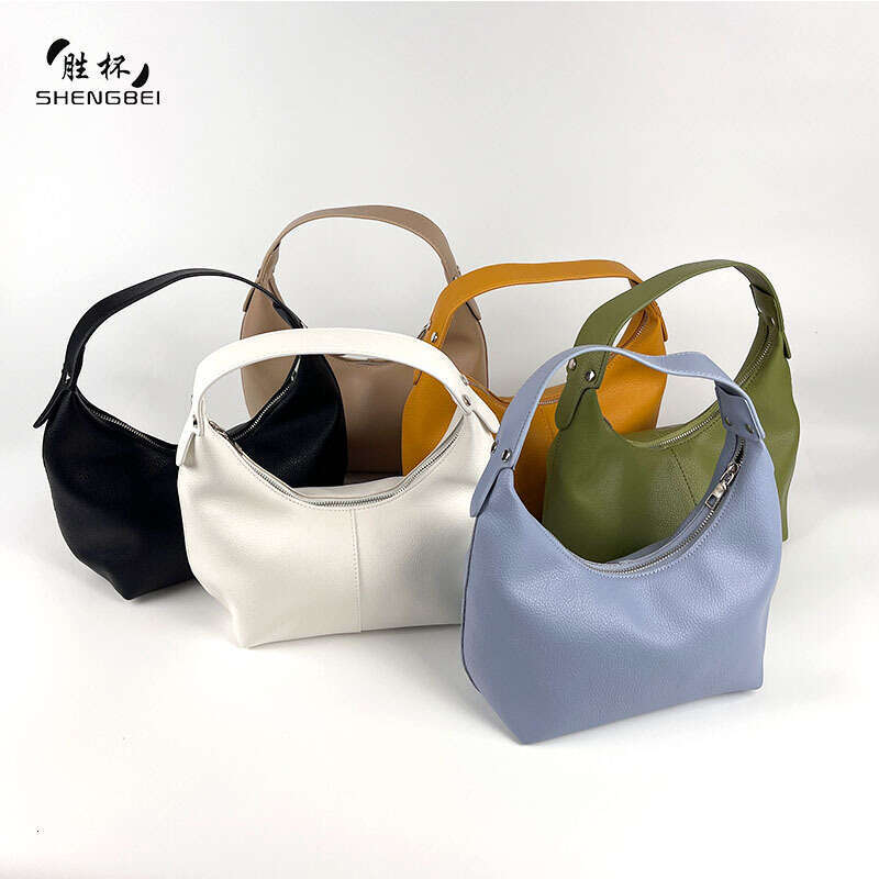 Dongdaemun Hot-Selling Small Handbag Underarm for Women 2023 Light Luxury Design Dumpling Commuter Crescent Bag