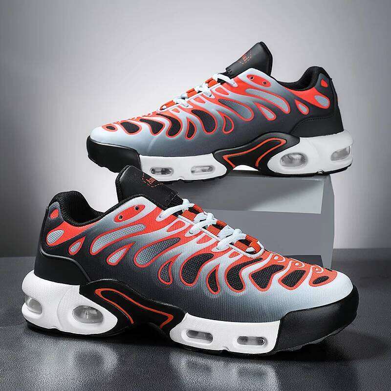for Large-size Trendy Men's Breathable Sports Shoes Casual Thick Sole Cushion Running Shoes==zapatos Para Hombre