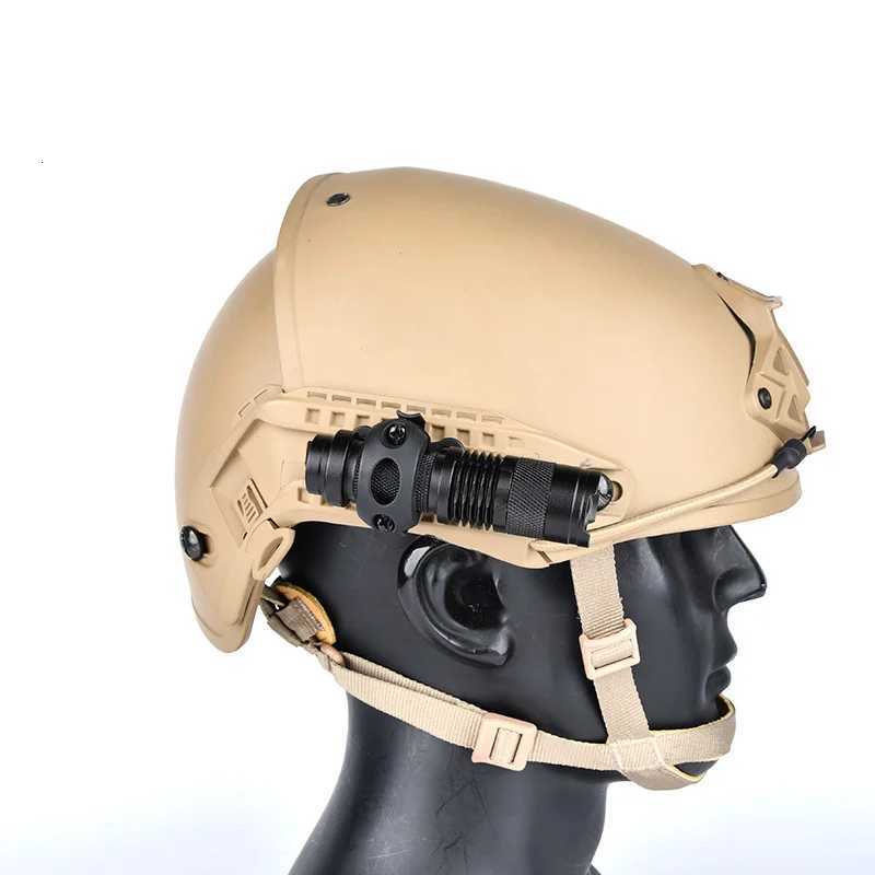 Vadsn Tactical Airsoft Strobe Consant Momentary Helmet Lamp With White Scout Light Helmet Lamp Fast Hunting Helmet Flashlight R250728