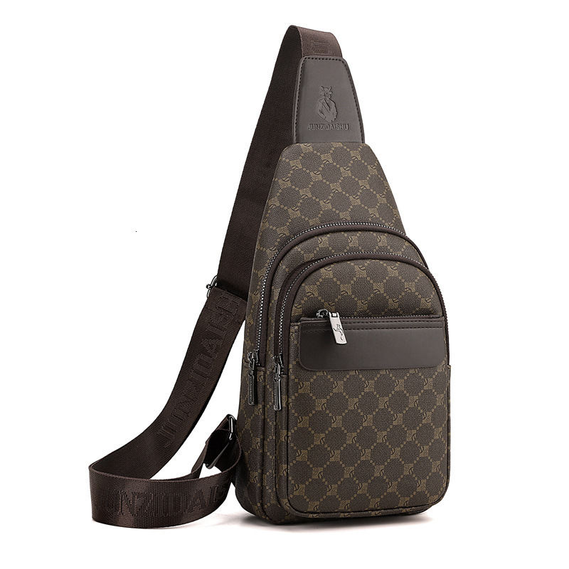 Designer Luxury Bag Bag 2025 New Chest Bag For Men, Stylish Small Crossbody Bag, Niche Multi-functional Men's Shoulder Bag, Small Backpack Free S