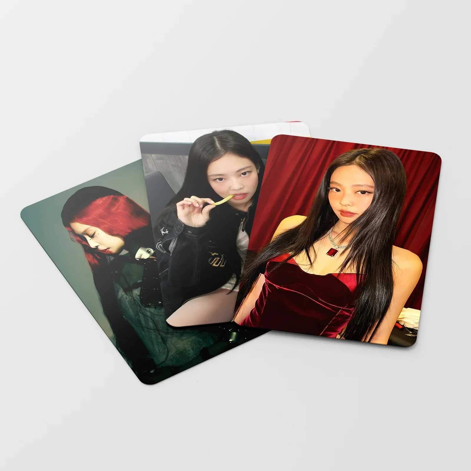 55Pcs/Box Kpop RUBY LIKE JENNIE SOLO Lomo Card New Album HD Photo Print Pictures Photocard For Fans Collection Postcards Gifts Z250729