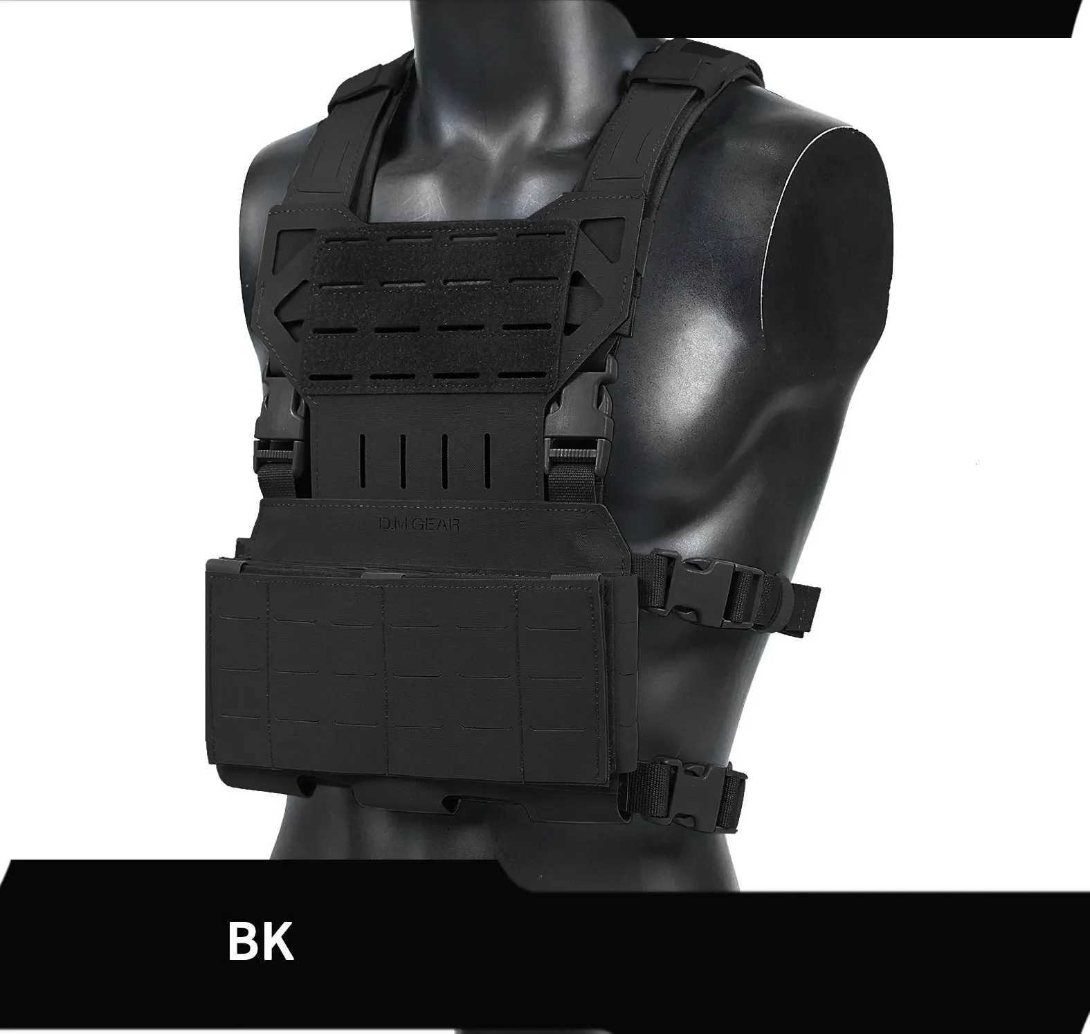 DMGear Chest Rig Tactical Vest for Airsoft Gear Equipment Plate Carrier Hunting Outdoor Paintball Z250728