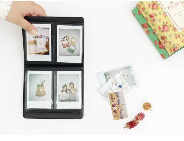 Photo Album for Mini Fuji Instax and Name Card High Quality 64 Pockets 7S 8 25 50s Z250729