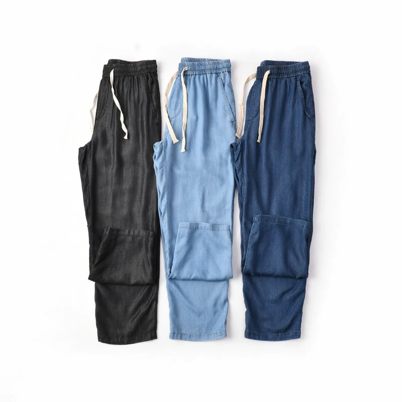 Breathable Mens Lightweight Cotton Sweatpants - Perfect For Daily Wear & Exercise