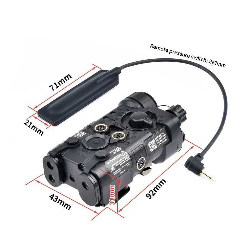 Tactical L3 NGAL IR Fill Light Red Green Laser Infrared Laser Nylon Full-Featured Version Fits 20mm Picatinny Rail Hunting LampXJ250728