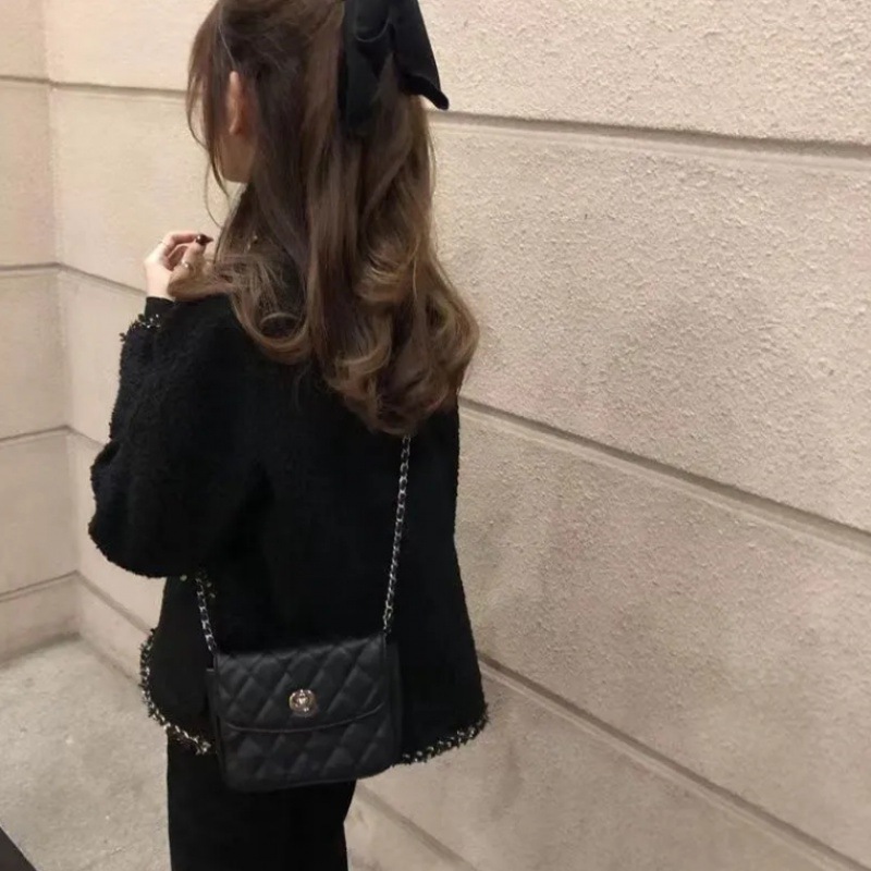 New design 2025 Light Mature French Coat for Women's Niche Spring New Style Autumn and Winter Stylish Slimming Versatile tweed free shipping