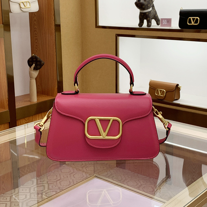 Designer bag free shipping Leather light luxury handbag chain new fashionable and versatile classic armpit bag for women white brown