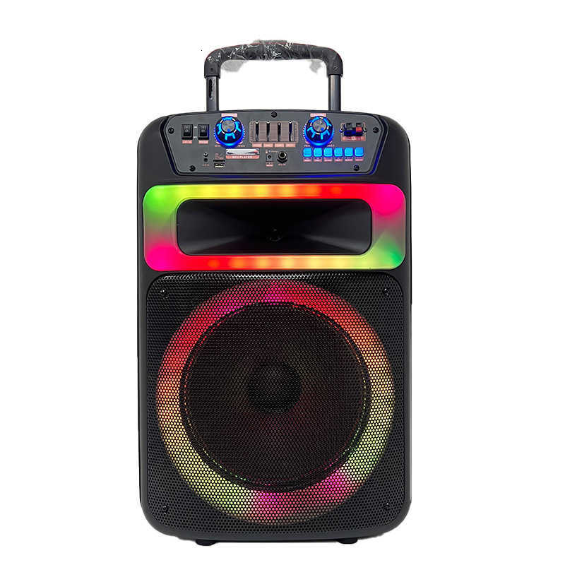 12-inch speaker with retractable arm, portable Bluetooth subwoofer speaker, outdoor high-power stage amplifier for outdoor use X241207
