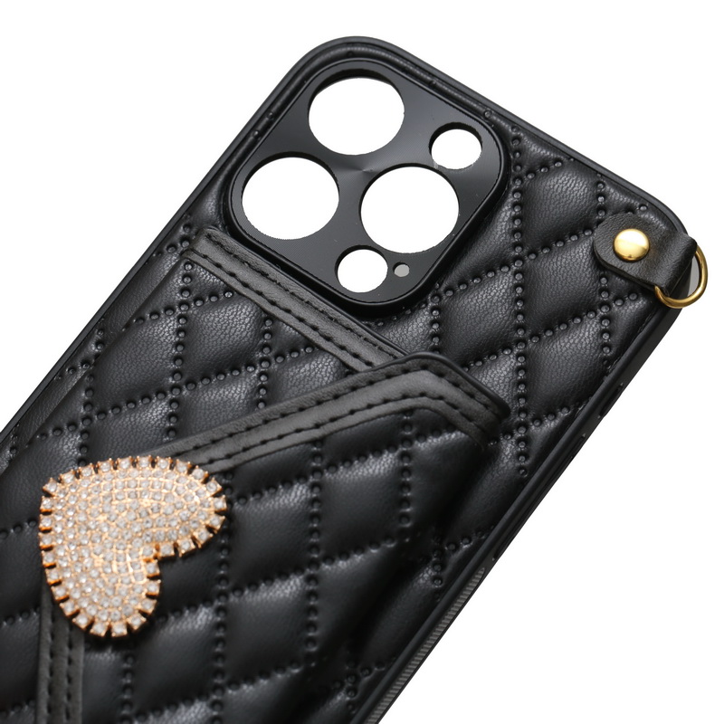 Luxury Classic Leather Mobile Phone Case Mobile Covers for iPhone 12-16 Series