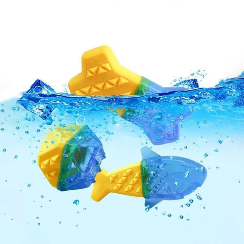 Summer Cooling Dog Toys Pet Toy Molar Bone Filled with Water Frozen BiteResistant Supplies 250729