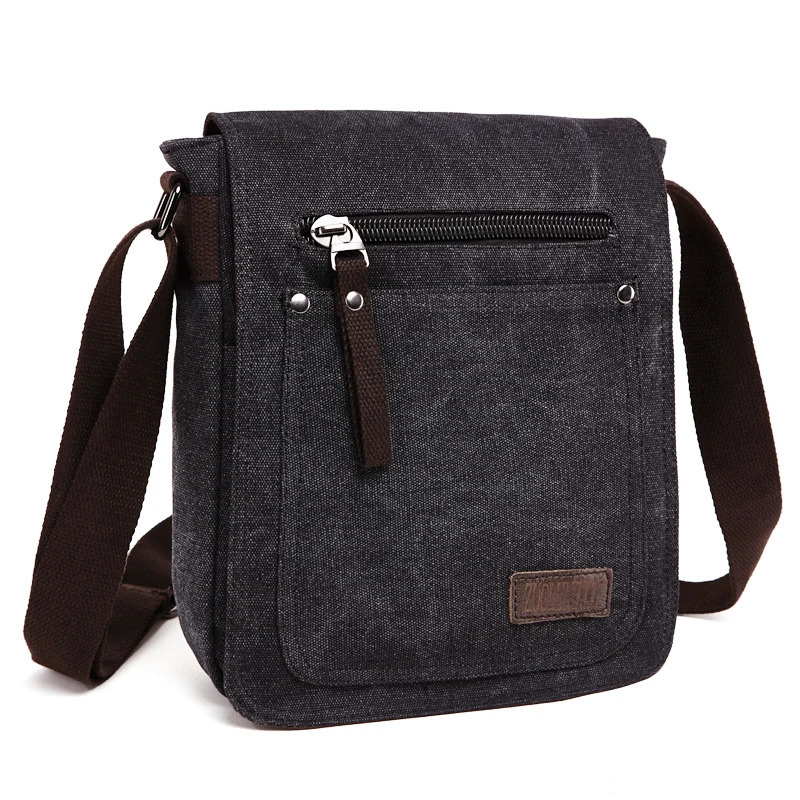 Canvas Bag Vintage Messenger Business Casual Travel satchel single Shoulder Unisex Crossbody Male Bolsa 250725