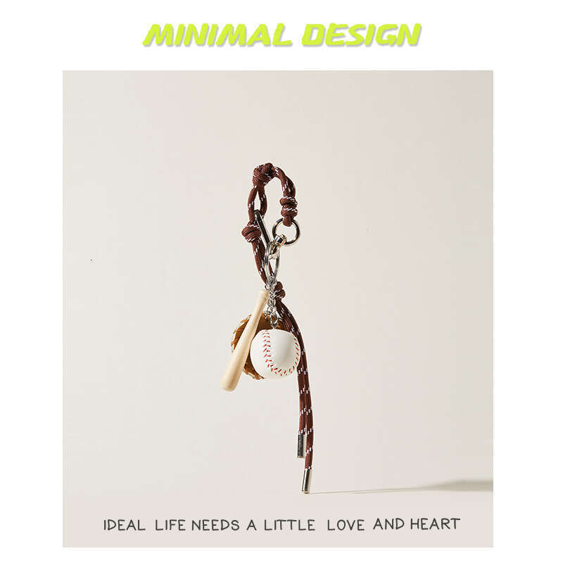 New Miu Style Bowling Ball Accessory Handheld Briefcase Bag Strap Pendant Design Sense