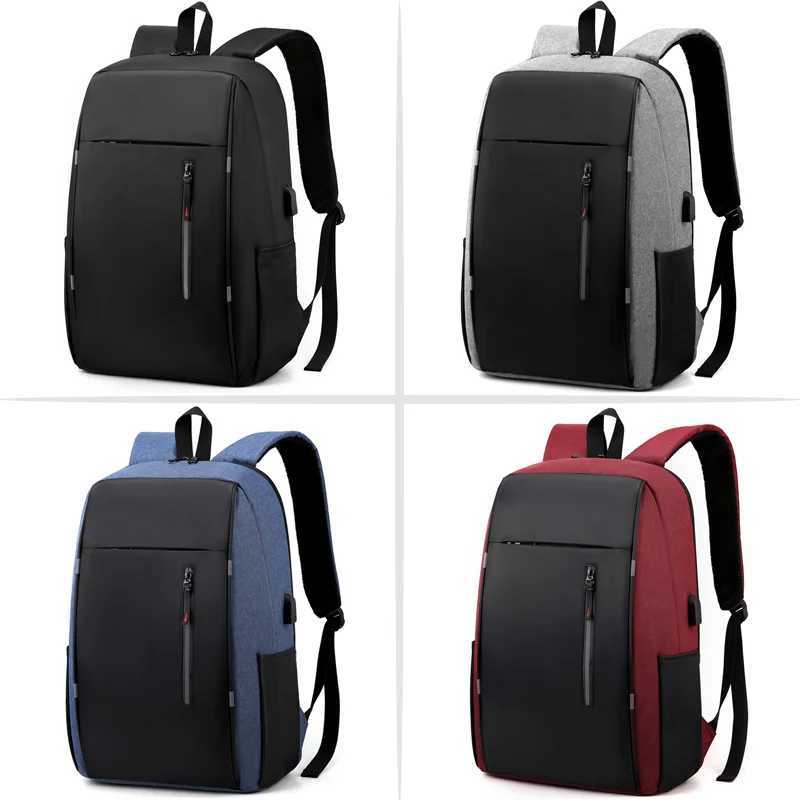 Multifunctional Mens Backpacks Waterproof Bag Pack for Men Backpack for School Book Bag Usb Port Back Bag for Men Black Backpac S250728