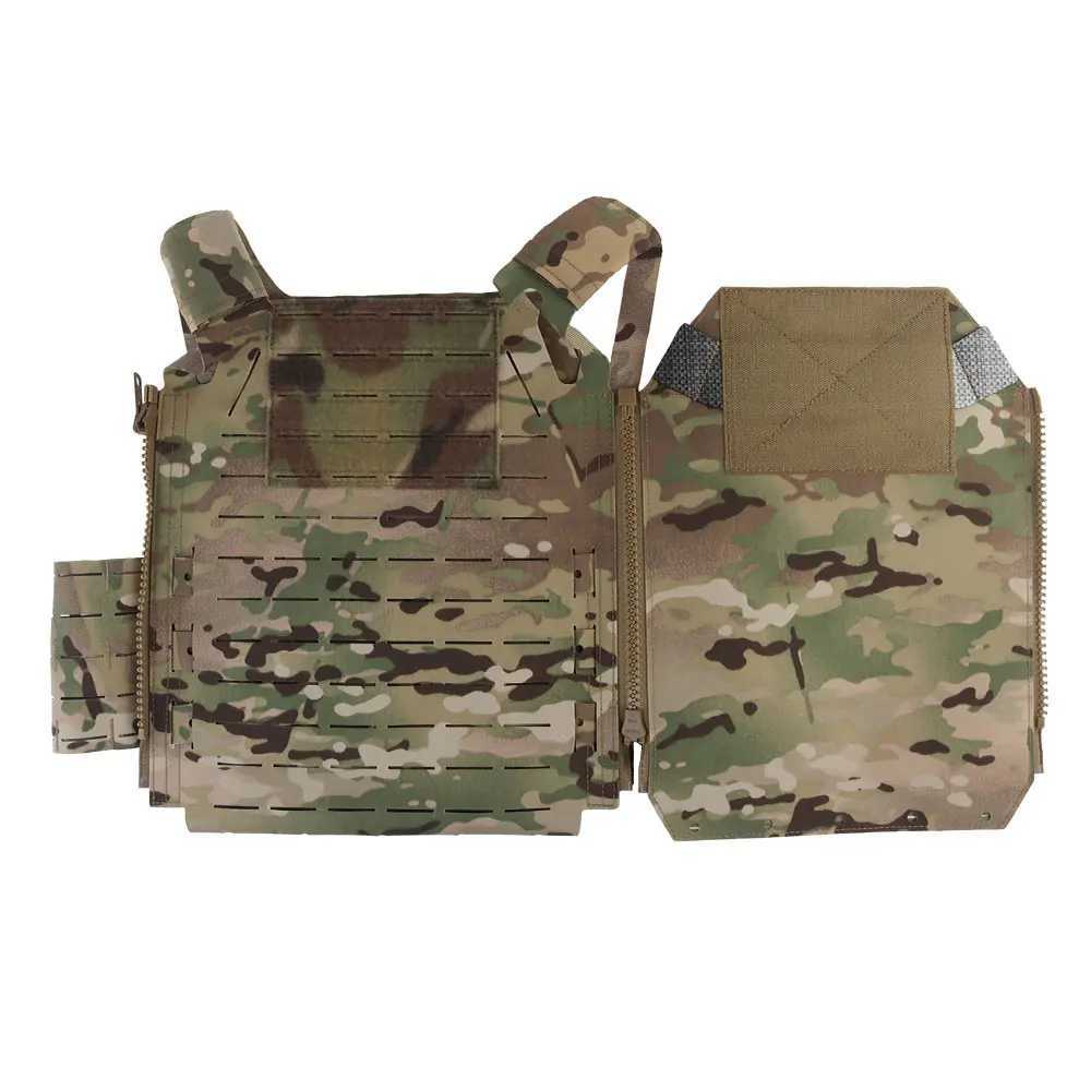 OPHIDIANTAC Detachable Front Panel Knight Vest Laser-cut Quick-release Waistband On Both Sides Z250728