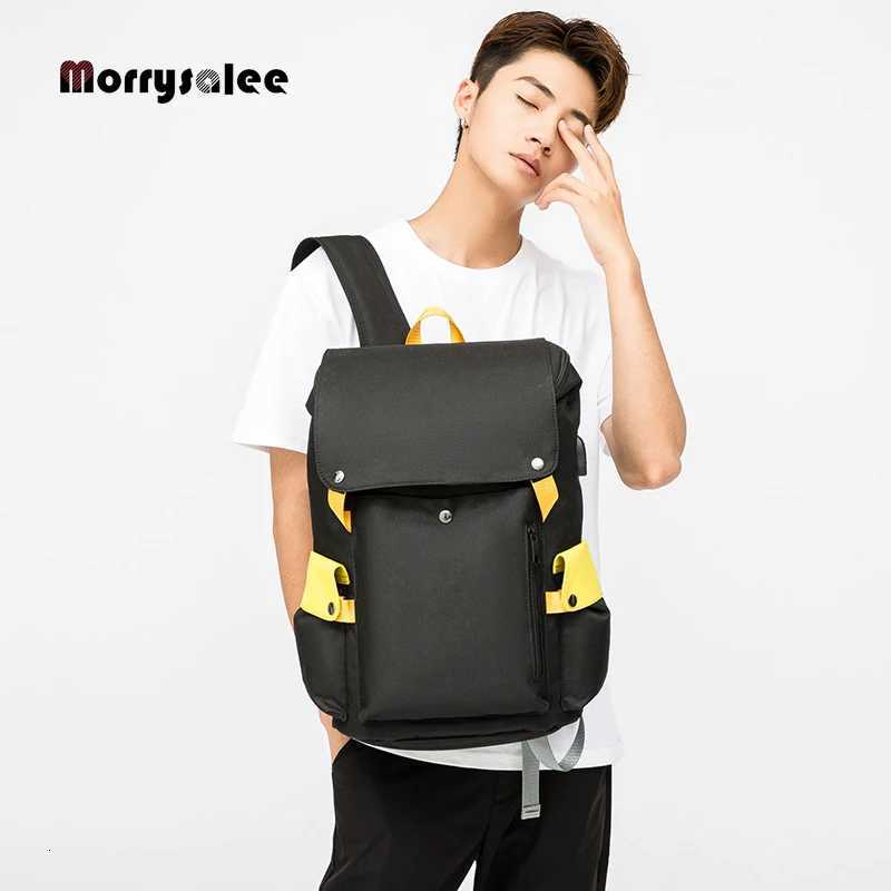 Backpack Men USB Charging Waterproof Laptop Women Casual Oxford Male Business Bag Computer Notebook Backpacks 15.6 Inch 2024 New S250728