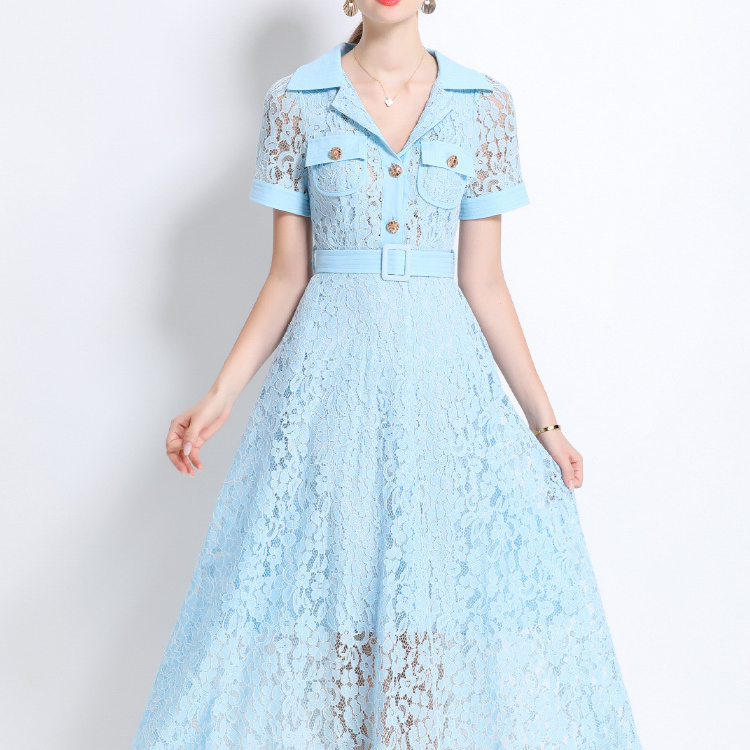 Free shipping designer dress for women Simple casual comfortable dress fashionable and personalized dress