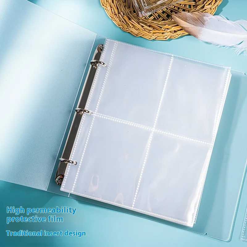 3in 4in 5in 6in 7in Transparent Matte Strap Photo Album Large Capacity Star Chasing Small Card Album Loose Leaf Photo Album Z250729