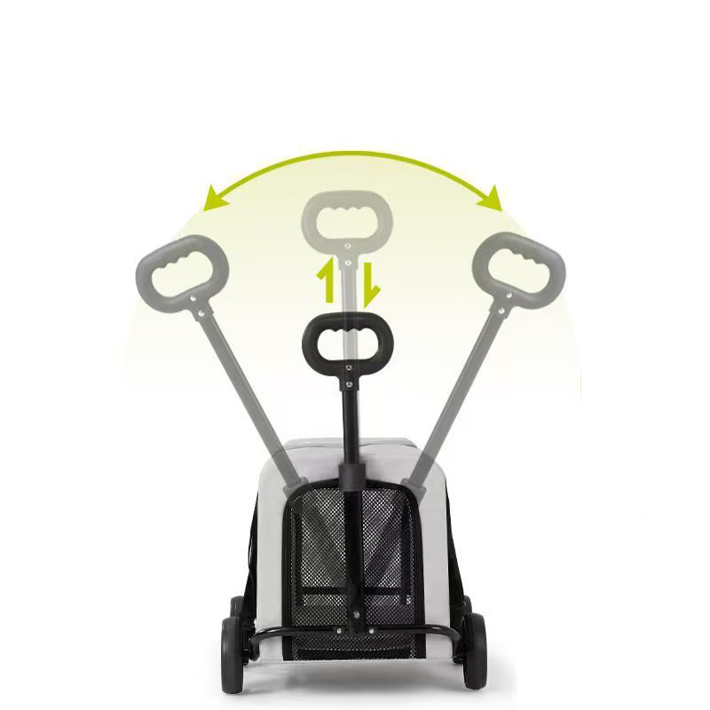 Pet Cart, Dog, Cat, Teddy, Baby Cart, Outdoor Small Trolley, Lightweight and Foldable