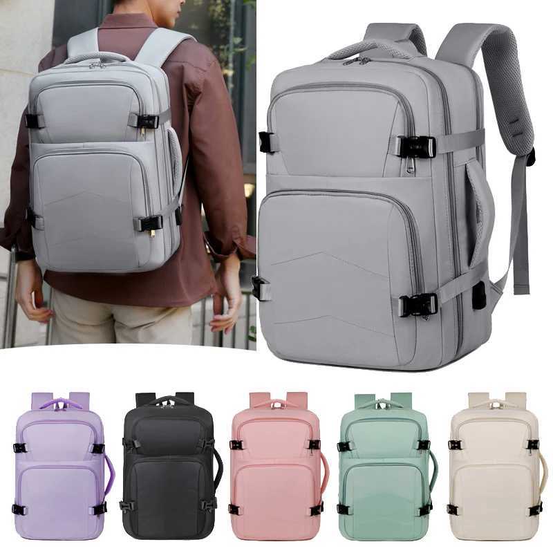Multifunctional USB Charging Waterproof Backpack Large Capacity Travel Bag for Students Unisex Fashion School Backpack S250728