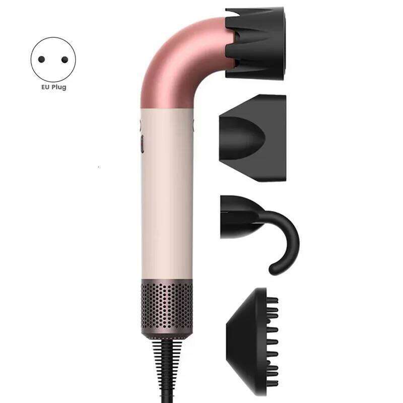 Hd18professional Leafless Strong Power Blow Dryer Quick Dry Travel Home Hair Styler Negative Ionic With Gift Box