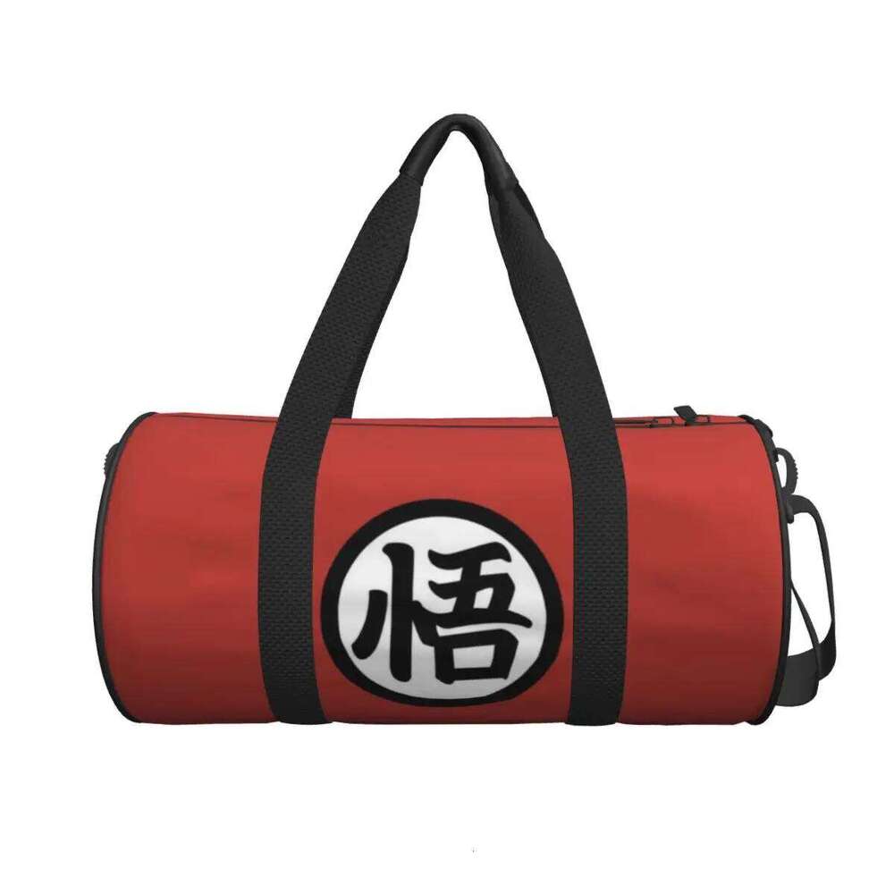 Round Large Capacity Japaness D-Dragon Anime Kawaii Travel Duffel Bag, Handheld travel bag, lightweight storage lage bag
