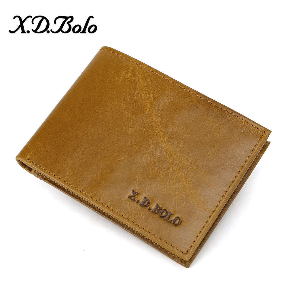 Modern Paul Multi-Card Genuine Men's Wallet Oil Wax Leather Men 70% off Piece designer wallet B5 B5